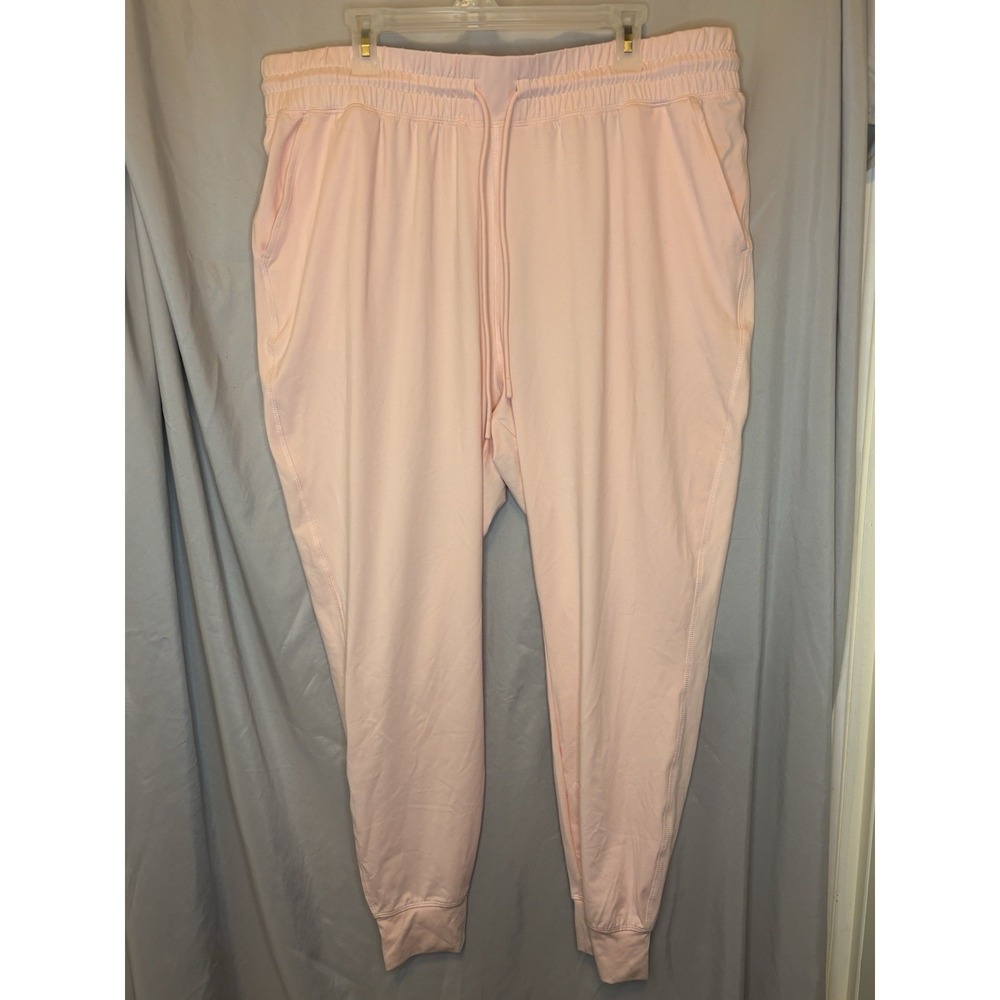 Performance Jogger NWT Fabletics High Waisted Pink, Buttercream XXL Pockets